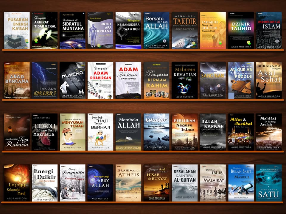koleksi buku agus mustofa padma press padma bookstore
